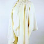 Soft Surroundings SOFT SORROUNDINGS Cream Floral Back Open Cardigan Photo 4