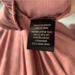 Current Air Cecile Smocked Mini Dress Embossed Floral Mauve Pink Sz Medium Photo 6