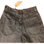 By Together  wide leg raw hem high rise jeans Photo 2