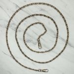 Skinny Gold Tone Swirl Chain Link Purse Handbag Replacement Strap ✨ Photo 0