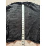 Chico's  Women's Abigail‎ Shrug Sweater 3/4 Sleeve Black Size 3 NWT Photo 7