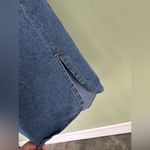 Vtg 90s Y2K Denim Maxi Button Down Dress Long Sleeve Size 8 M Slit Northstyle‌‌‌ Blue Size M Photo 2