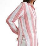 Rails  Jaylin Shirt Playa Stripe Size XXS Tunic‎ Button Down Coastal Photo 0