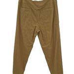 Athleta Trekkie North High Rise Jogger Pants Big Sur Brown Front Zippers Size 14 Photo 7
