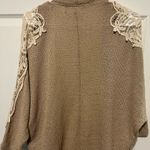 Active USA  beige shrug cardigan in small Photo 3