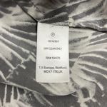 Cynthia Rowley  100% Silk Gray And White Brushstroke Patterned Blouse Size XS Photo 7