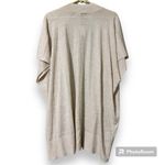 Loft womens size XS/S cardigan lightweight rib striped wrap creme colored new Photo 1