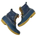 L.L. Bean Bean Boots Duck 8" Leather Lace Photo 0