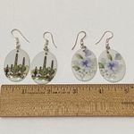 Vintage Porcelain Dangling Earrings Bundle Photo 6