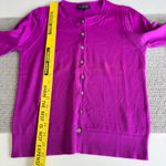 Banana Republic Fuschia Purple Merino Wool Cardigan Sweater Size Small Photo 8