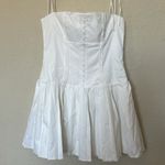 House Of CB  'Marcy' White Pleated Mini Dress‎ NWOT size XL Photo 3