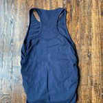 Sundry Navy Ruched Tank Size 2 or Medium Photo 5