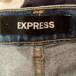 EXPRESS  Super Hi Rise Straight Jeans Size 6 Photo 2