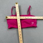 Gymshark  Sports Bra XS Magenta Pink Seamless Gym Bodybuilding Adjustable Straps Photo 2