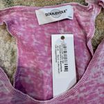 SoulCycle  Pink Graphic Tank Top Photo 1