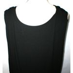 Three Dots New Womens NWT $151  Curvy 20 22 Plus Jersey Dress 3X Black USA No Slv Photo 5