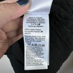 J.Crew V-Neck Shirt-Dress in Soft Gauze Black Size Small Summer 2023 Lightweight Photo 6