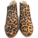 1. State Leather Animal Print Block Heel Booties Photo 6