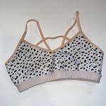 White Fox Boutique White fox Sarah’s Day Sports bra pullover criss cross back polka dot non padded Photo 0