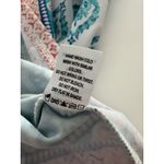 Cabana Life Tunic Dress Size S White Turquoise Beach Resort Shift Midi Beach Vac Photo 13