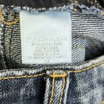 Carmar Heavily Distressed Denim Boho Hippie Grunge Skirt Womens Size 24” Blue Photo 4