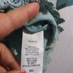 Altar'd State Altar’d State Blue Sun Bleached Boho Bell Sleeve Off Shoulder Stretchy Dress Photo 6