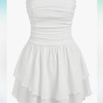 Cider Tube Ruched Cocktail Dress Photo 4