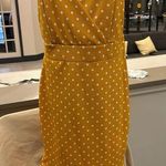 Sundress Mustard Yellow with Plunge Neckline for Cocktail Large see pictures Photo 0