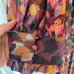 Donna Morgan NEW  Abstract Print Long Sleeve Maxi Dress Size 22 Photo 3