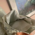 Sigrid Olsen Linen and Silk  Light Gray Patterned Pants Photo 5