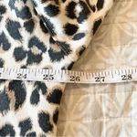 Old Navy  Leopard Print Oversized Half Zip Mock Neck Pullover Sweatshirt Medium Photo 8