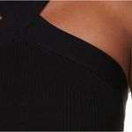Babaton Aritzia Rib-knit cross-front halter top Black Size M Photo 7
