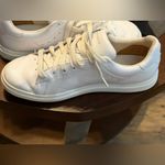 Tory Burch  Women’s size 9.5 Double T Howard Court In White Leather Photo 8