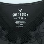 American Eagle Outfitters Soft & Sexy Dark Gray Tank Top Womens Size L Photo 3