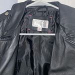 Leather Black Jacket Size M Photo 2
