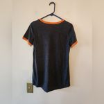 MLB San Francisco Giants Short Sleeve ringer t Shirt Size womens M Gray orange Size M Photo 1