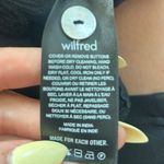 Wilfred Aritzia  Black Tonal Floral Button Down Shirt Women's Size XS Photo 5