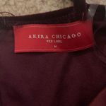 Akira Dark Red Velvet Dress Photo 1