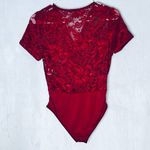 Avidlove  Bodysuit Red Lace Lingerie New M. Photo 1