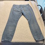 by the way. Blue Straight Leg Jeans Distressed Casual Photo 6