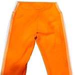 WILO THE LABEL Ribbed Leggings Orange With Side Stripes Size L NWT Size L Photo 3
