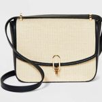 Small Woven Straw Crossbody Bag Photo 0