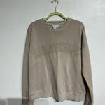 Cupcakes & Cashmere Tan Los Angeles Sweatshirt Sz M Size M Photo 1