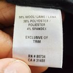 BCBGMAXAZRIA Black Wool Blend Capri Pants 6 Photo 8