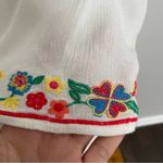 Skies Are Blue Urban Outfitters  Top Embroidered Floral Spanish Boho Cottagecore Photo 4