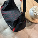 Puma Gym Hobo Duffle Bag Black/Red Color Combo Photo 6