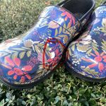 Sanita 40 Ardsley Floral Print Clogs Slip On 9.5 10 Comfort Nurse Shoes Photo 9