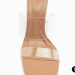 ZARA Transparent Heeled Sandals Photo 2