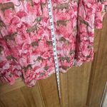 Jane and Delancey Women’s Jane Delancey Pink Leopard Print Shirt size XL Photo 4