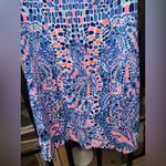 Lilly Pulitzer  Tic Tac Tile Mila Shift Dress mini sleeveless neon cobalt mosaic Photo 6